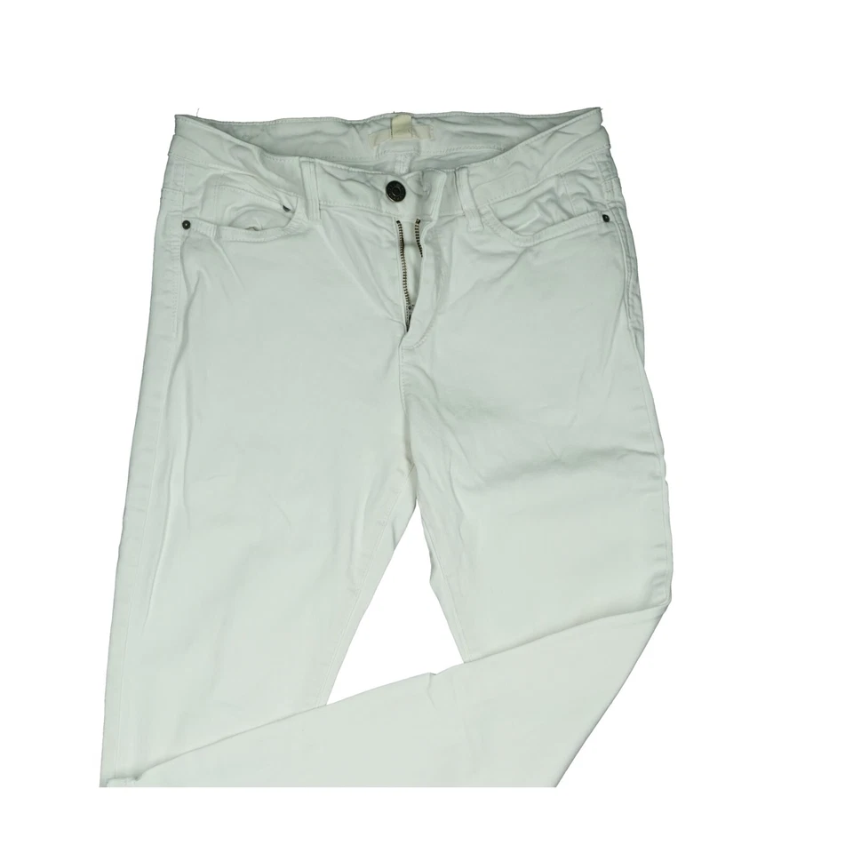 Esprit 36 Jeans Hose weiß Damen 7/8 ankle Skinny Stretch Slim F. Leg Praxis W28 - Bild 3 von 4