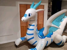 IW Inflatable World FyaRyuu Ride On Gray Shiny NIB Gen 2