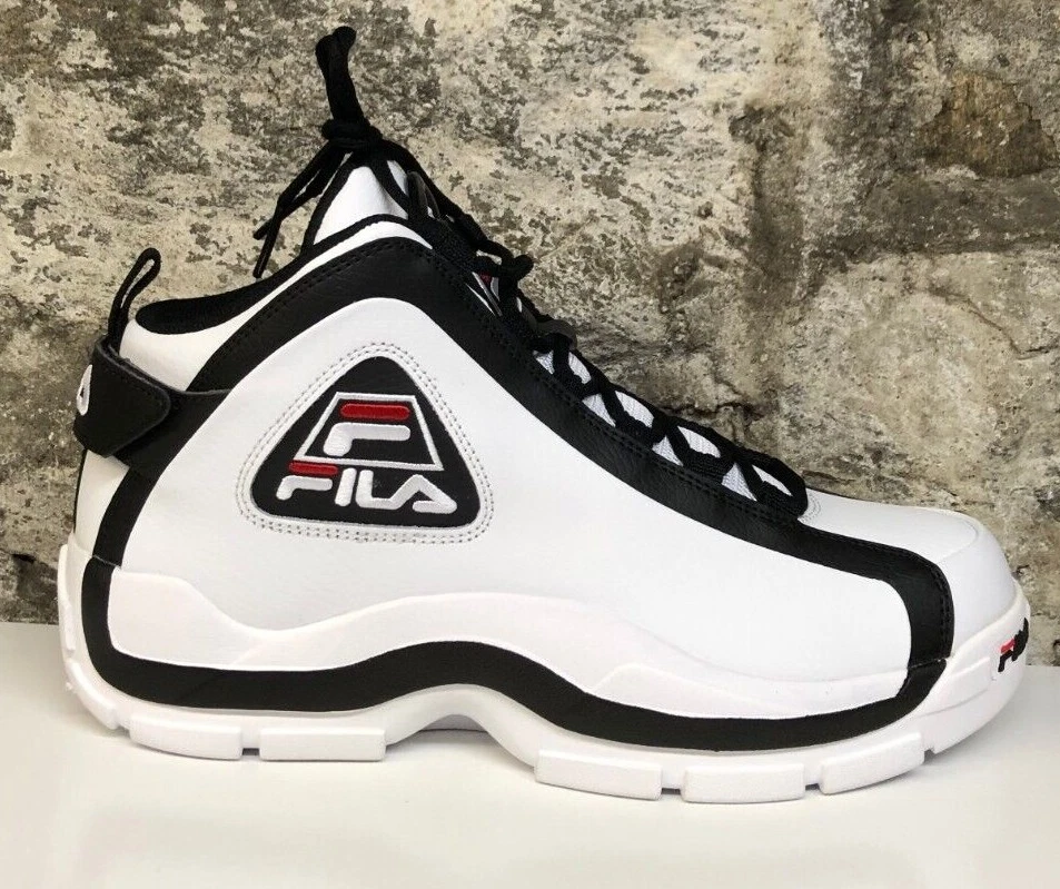 FILA GRANT HILL 2 1BM00639 113 White Black CLASSIC BASKETBALL NEW IN BOX