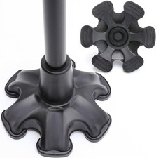 Cane Tip with 4 or 6 Support Rubber Foot for Walking Canes 3/4 Inch Shaft
