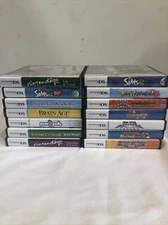 Lot of 14 Nintendo DS EMPTY CASES ONLY includes All manual NO GAMES!!!