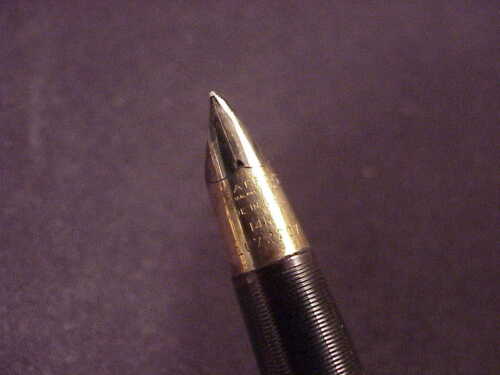 #SHEAFFER WHITE DOT TRIUMPH TUCKAWAY 1000 PEN IN BURNT UMBER, GFT, PF, C1948 - Picture 8 of 9