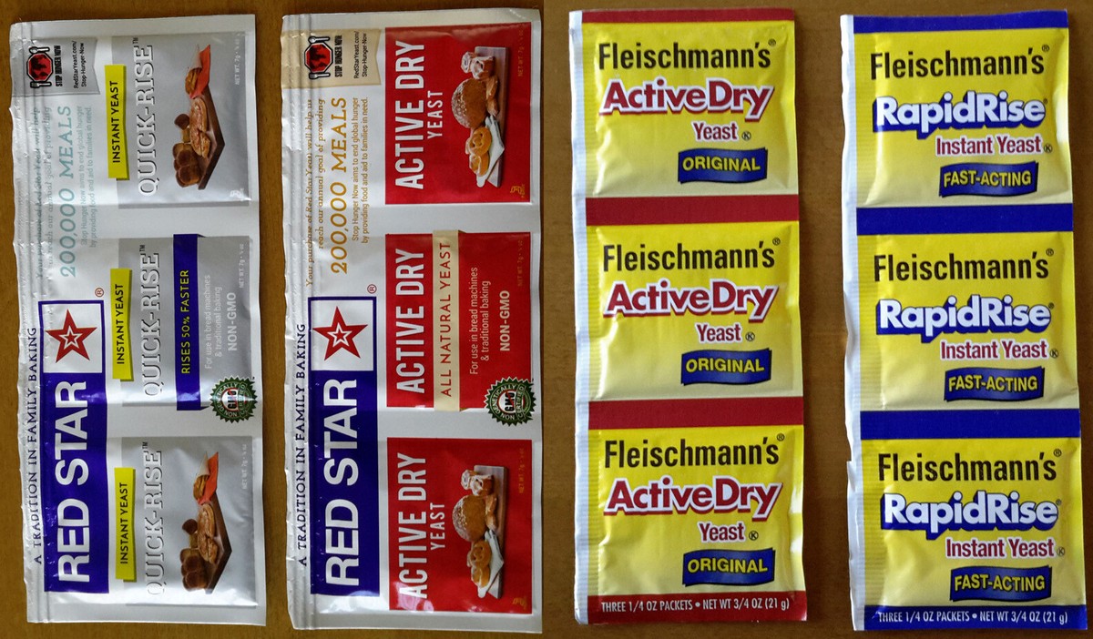 Active Dry Yeast Instant Yeast What's The Difference? The, 43 OFF