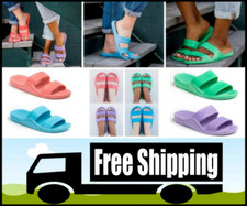Pali Hawaii Sandals Slip On 2 Strap Womens Sandals / Slides (Sizes 5 - 11) NWT
