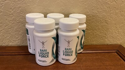 Lot Of 5 Bariatric Bari Liquid Force Multivitamin 29 Nutrients Iron Superfoods
