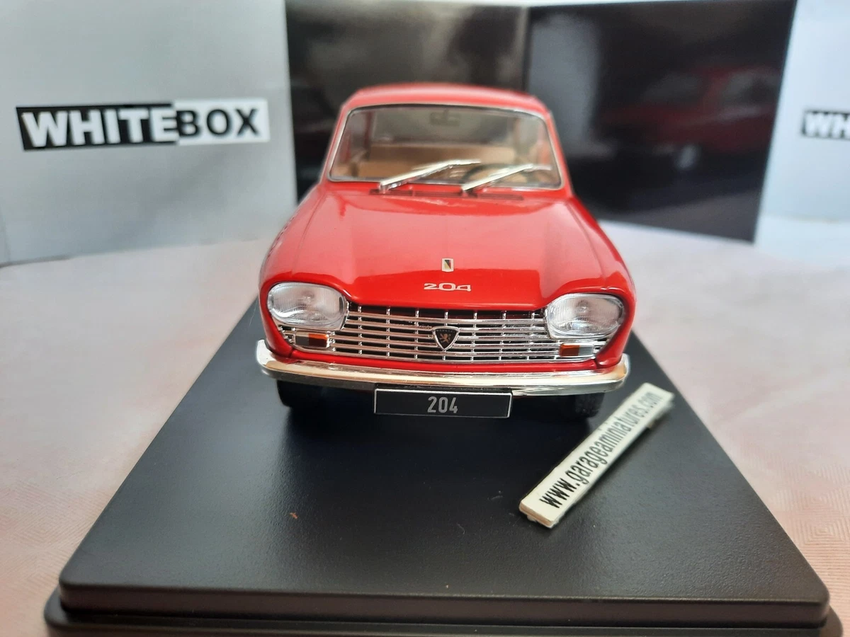 Miniature Metosul 1/43 Peugeot 204 Berline - Noire, Boîte Rare, Excellent état
