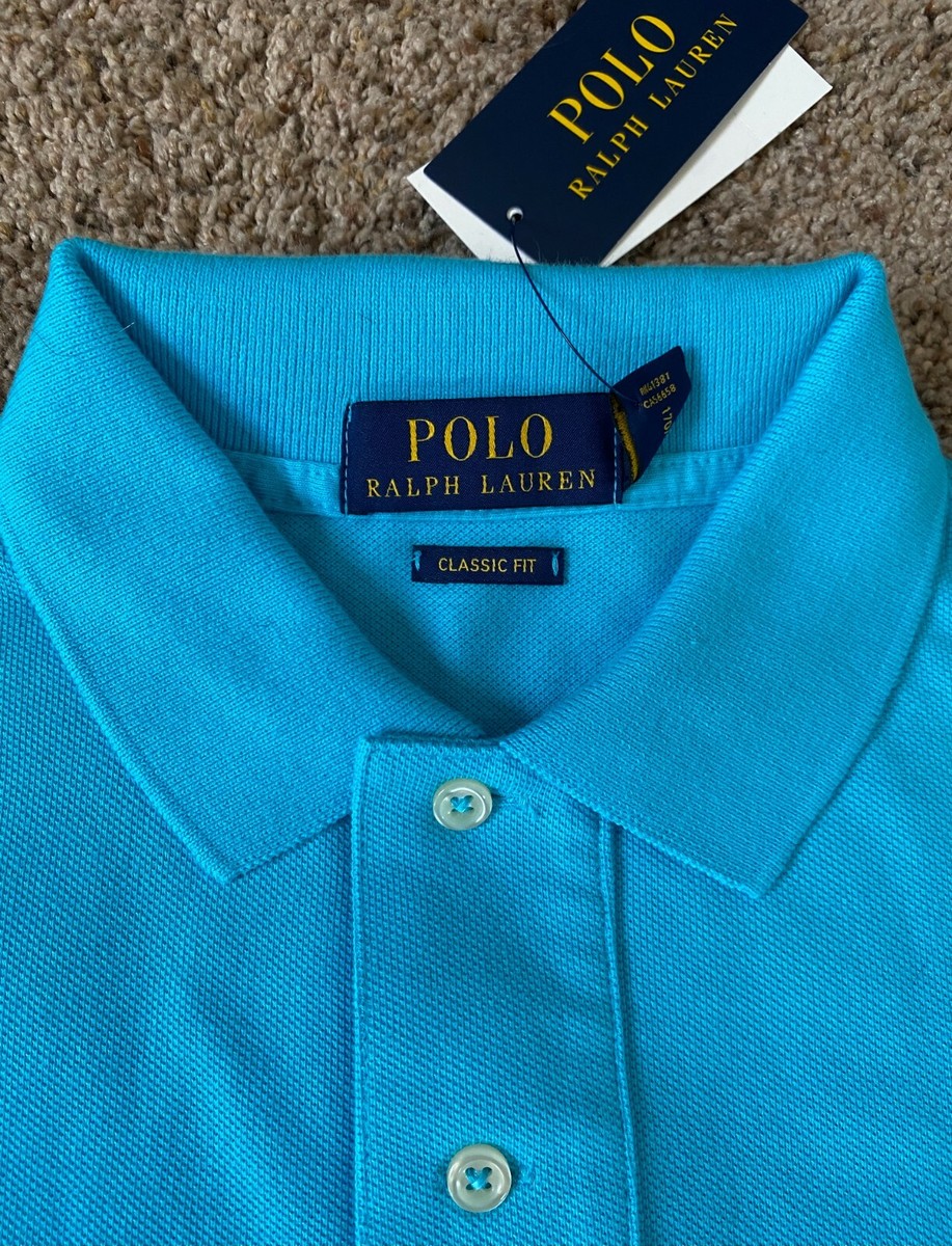 Ralph Lauren Polo Classic Lサイズ 青シャツ s-l400.jpg