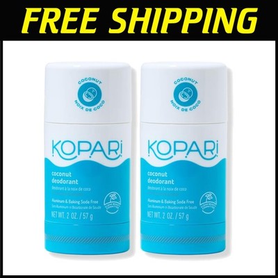 Paraben-Free Coconut Deodorant 2-Pack