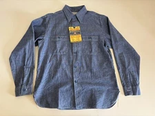 Buzz Rickson's Chambray Shirt XXL Military 1950s Reproduction Used JAPAN