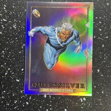 Quicksilver - 2024 SkyBox Marvel Masterpieces '92 Platinum Rainbow #71 - Card