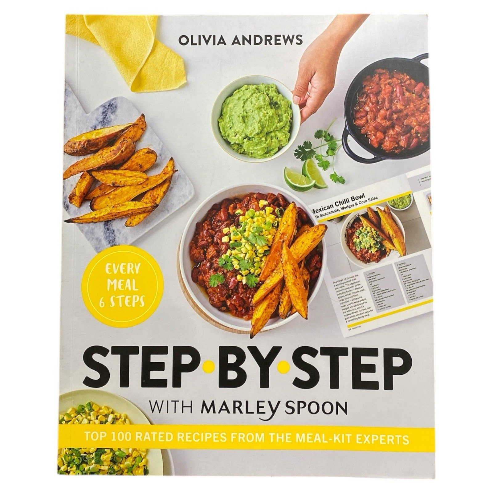 Step by Step with Marley Spoon Olivia Andrews Cookbook Easy Meals Recipe Book