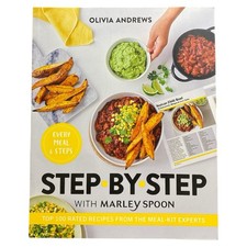 Step by Step with Marley Spoon Olivia Andrews Cookbook Easy Meals Recipe Book