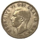 1948 Canada 25 Cents Silver Coin - Combined Shipping - Lot C76a