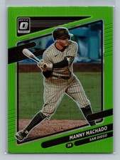 2021 Donruss Optic #154 Manny Machado San Diego Padres