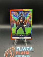 2025 Panini Select Score Select Throwback Lamar Jackson Tie Dye /25 1st On Print