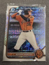 MLB Topps Bowman 2022 Adrian Sugastey BCP-19 Mojo Rookie