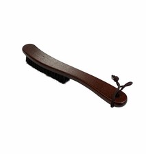 Fedora Hat Brush Felt Brush Solid Wood 100 Horsehair Curved Cleans Dust