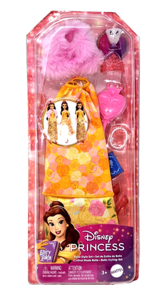 #ad Disney Princess Belle Style Set Doll Clothes And Accessories Mattel New $12.99