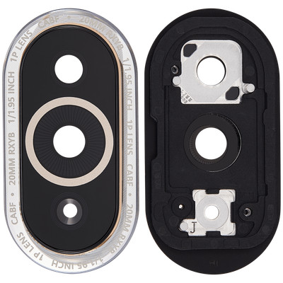 Back Camera Lens With Bracket Compatible With Huawei Nova 10 Pro (Silver)