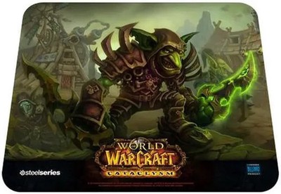 STEELSERIES World of Warcraft CATACLYSM Goblin Edition GAMING MOUSEPAD -BLIZZARD