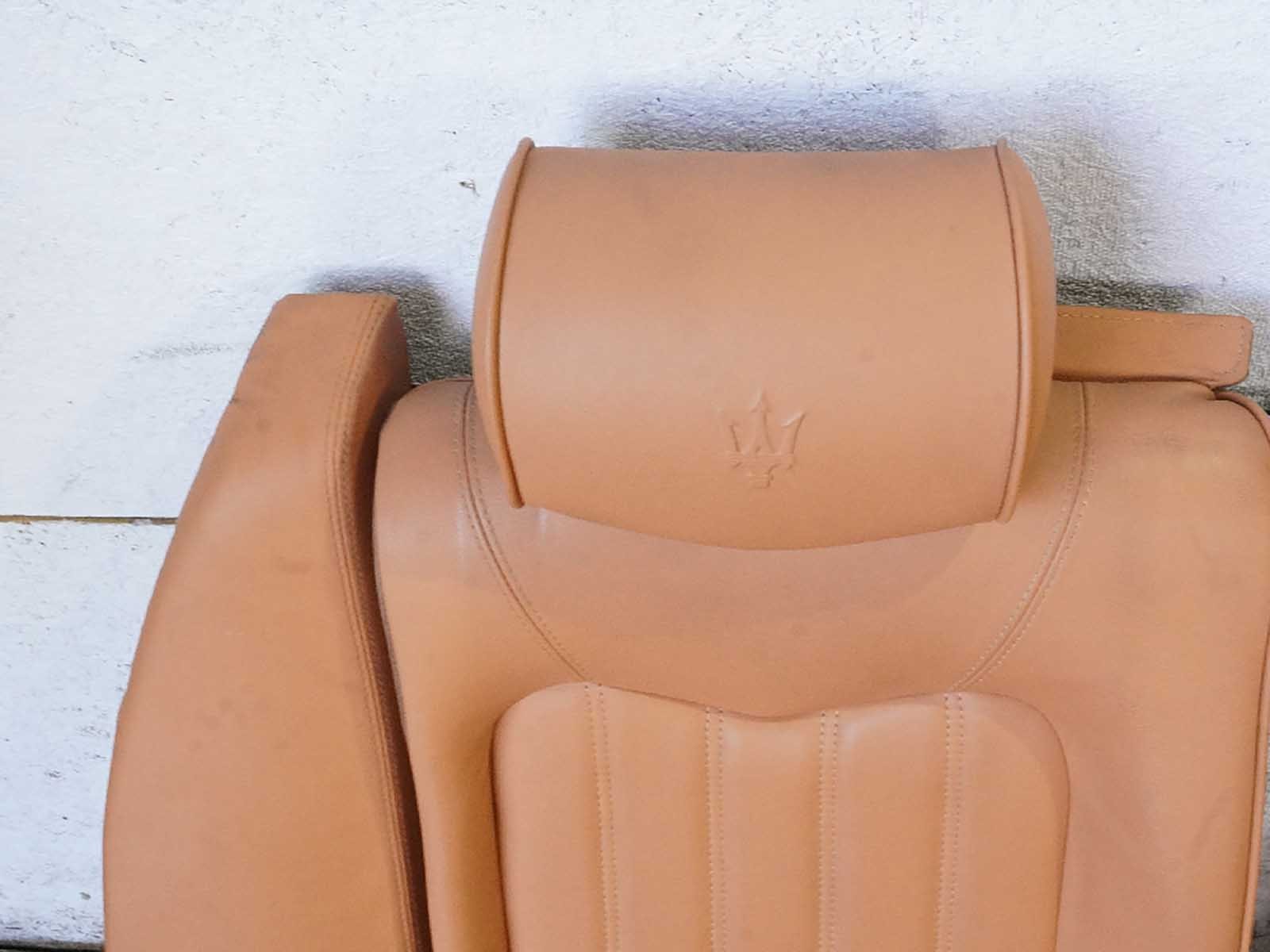 2004 - 2008 MASERATI QUATTROPORTE M139 SEAT CUSHION LEATHER CENTER STORAGE REAR