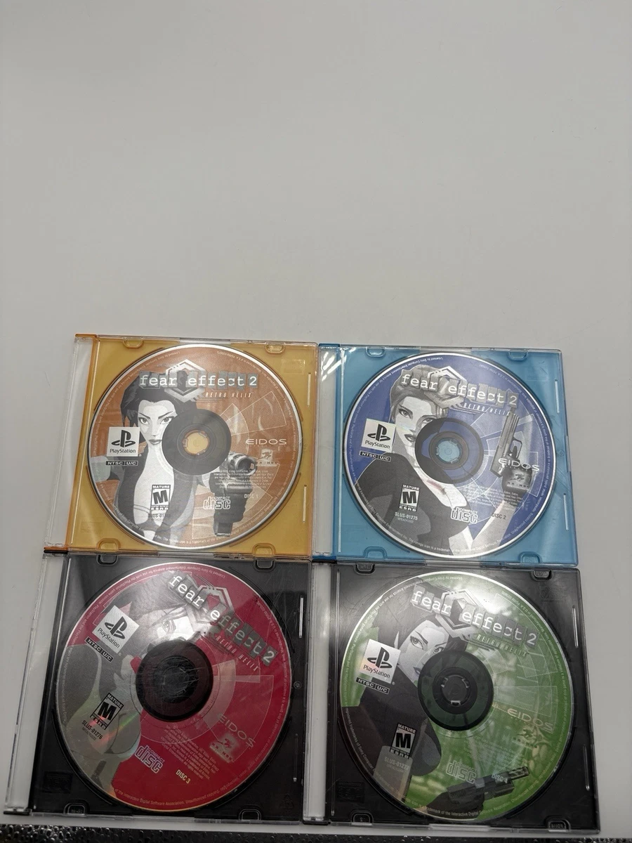 Jeu PlayStation 1 Fear Effect 2 Retro Helix - Version PAL Française, état Correct