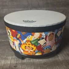 REMO Rhythm Club Floor Tom Kid's practice Drum 10" Children's Percussion EUC