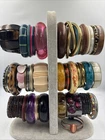 JOB LOT x 45 VINTAGE AND MODERN  COSTUME JEWELLERY BRACELETS AND BANGLES