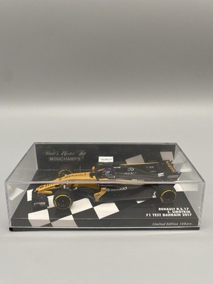 Minichamps F1 1:43 Renault R.S.17 S. Sirotkin Formel 1 Test Bahrain 2017 Lim 168