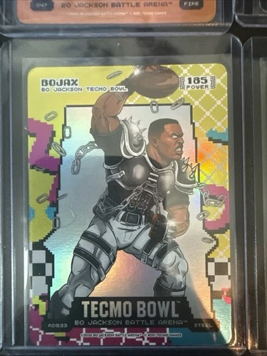 Bo Jackson Battle Arena Tecmo, Bojax, Rad, Steel 185 Power