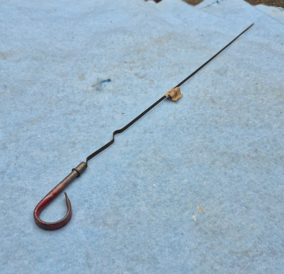 Chrysler Dodge Plymouth 1974 carrocería C 400 440 hp nuevo motor MoPar varilla de medición de aceite Foto 2 de 3