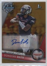 2023 Bowman U Chrome Prospect Gold Refractor 6/50 Donovan Smith #178 Auto 11ks