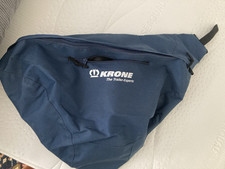 Crown shoulder backpack/crossbody bag with logo, water resistant, size 55 x 40 cm