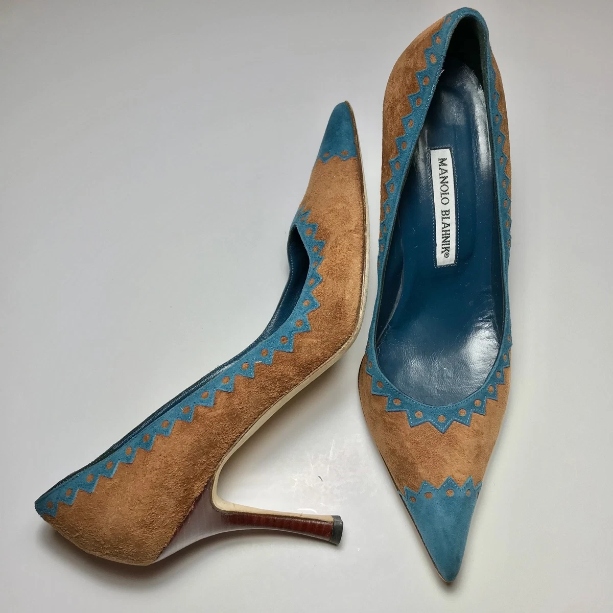 Manolo Blahnik Women's Leather Upper with Vintage for sale | eBay