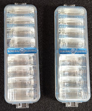 Lot of 2 Vintage GE Flip Flash II 8-Shot Flash Bars for FlipFlash Cameras