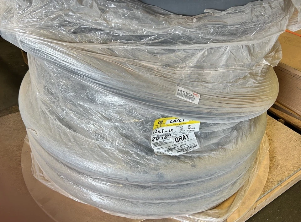 Conducto metálico flexible hermético al líquido de 3”, carrete de 100’, tipo LA/LT, aprobado por UL Foto 4 de 4