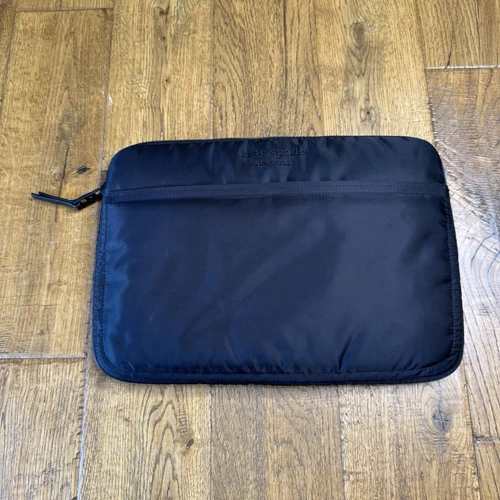 Kate Spade New York Laptop Zip Padded Carry Sleeve Case Black with Pocket