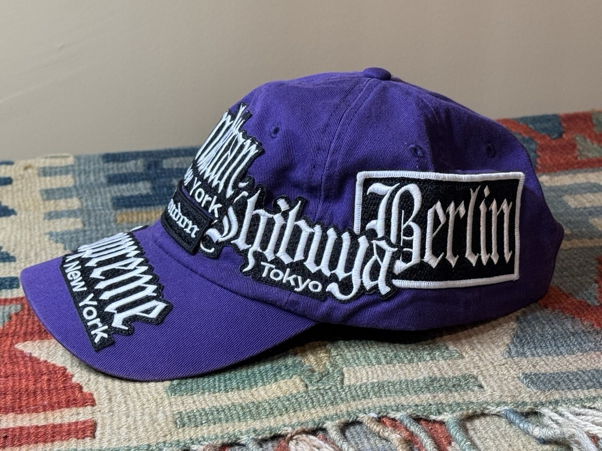 Supreme City Patches 6 Panel Hat Purple SS23 | eBay