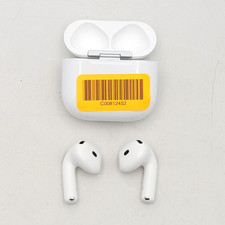 Apple AirPods 4 Earbuds w/ Case USB-C in White Without ANC A3058, A3050, A3053