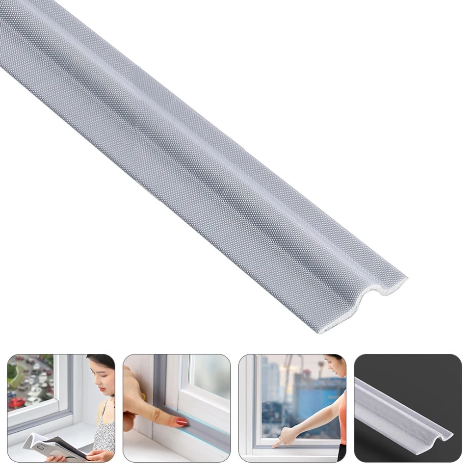  Door Gap Blocker Window Sealing Strip Weatherstripping and Windproof Tape - Image 4 of 4