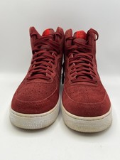 Nike Air Force 1 High '07 315121-610 Men's Shoes US 12 Red White Lace-Up Mid Top
