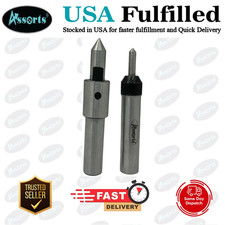 Set of 2 Spring Center Tap Guide Tools for Threading   Lathe, Mill  Jig Bore.