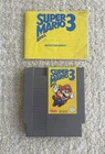 Super Mario Bros. 3 Nintendo NES 1990 Cart w/ Manual Tested Authentic OEM VTG