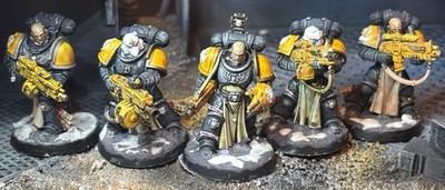 Warhammer 40k Space Marines STERNGUARD VETERANS Space Wolves Nicely Painted GW 2