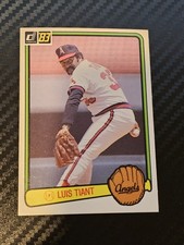 1983 Donruss - Luis Tiant #542 California Angels 