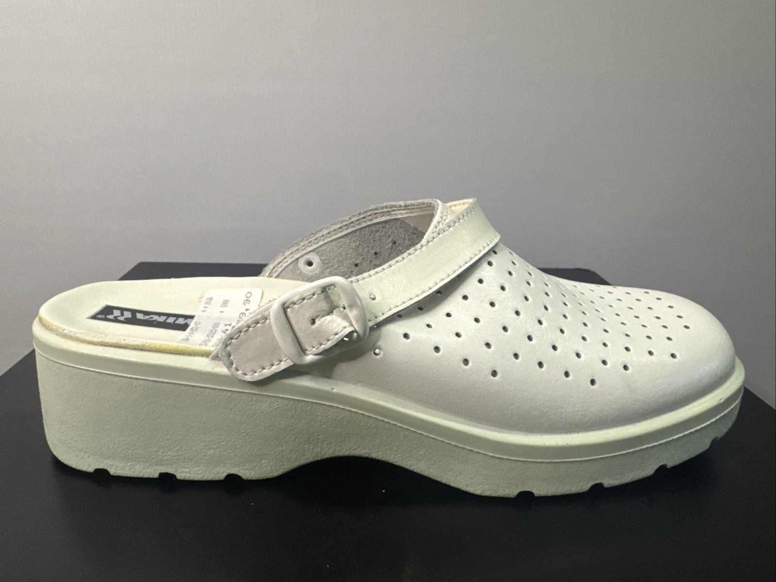 Zapatilla Romika T. 41 cuero blanco