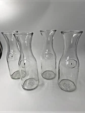 1 Liter Grapes Clear Glass Carafe Wine, Water, Restaurant Made in Mexico (4)