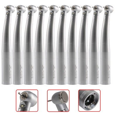 1-10 Dental LED E-generator Turbine Handpiece Triple Spray Fit KAV Coupler MD