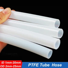 PTFE Tube Polytetrafluoroethylene Tubing ID 1mm-20mm OD 2mm-25mm for 3D Printer