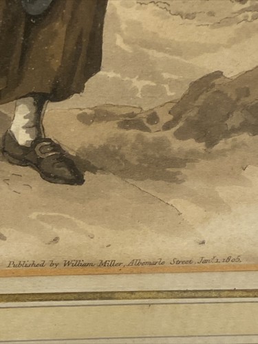'Brick Maker' Nº 19 Obra de arte William Pyne publicada por William Miller enero 1805 - Imagen 5 de 12